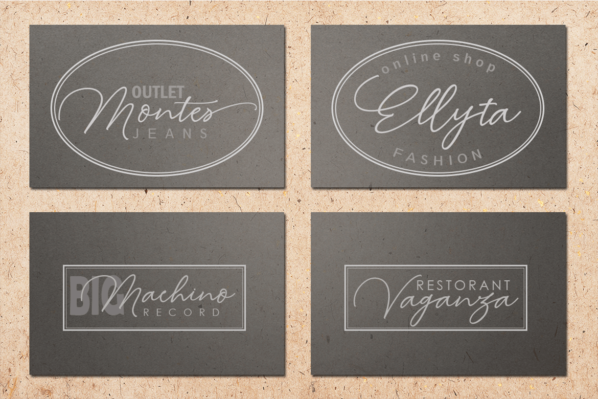 Britany Font Poster #4