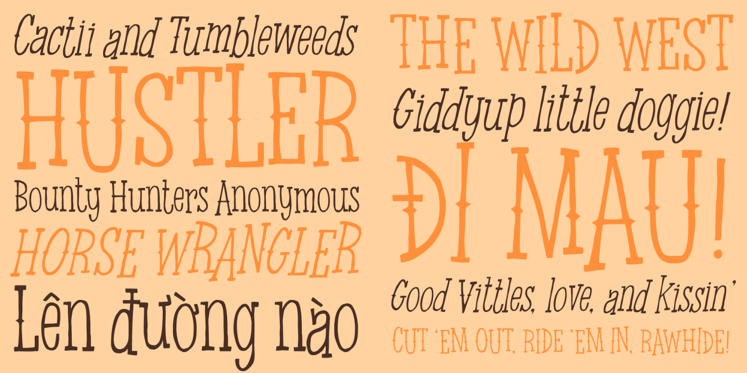Chicharron Font Poster #1
