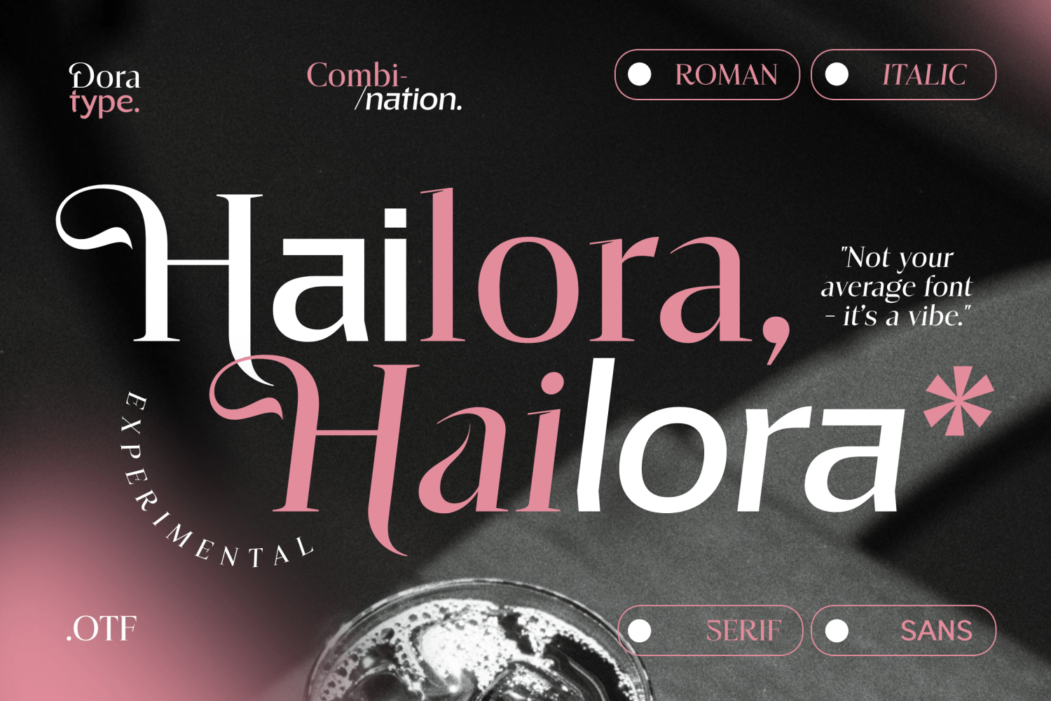 Hailora Font Poster #1