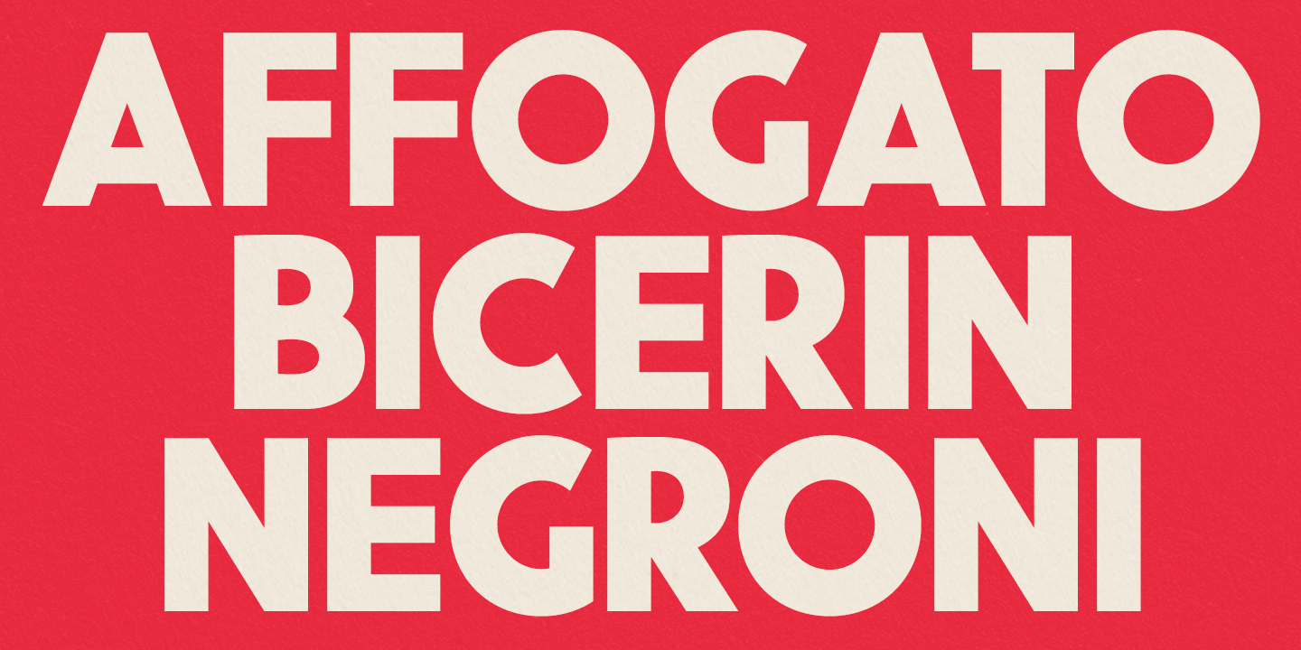 Common Goods Font Poster #1
