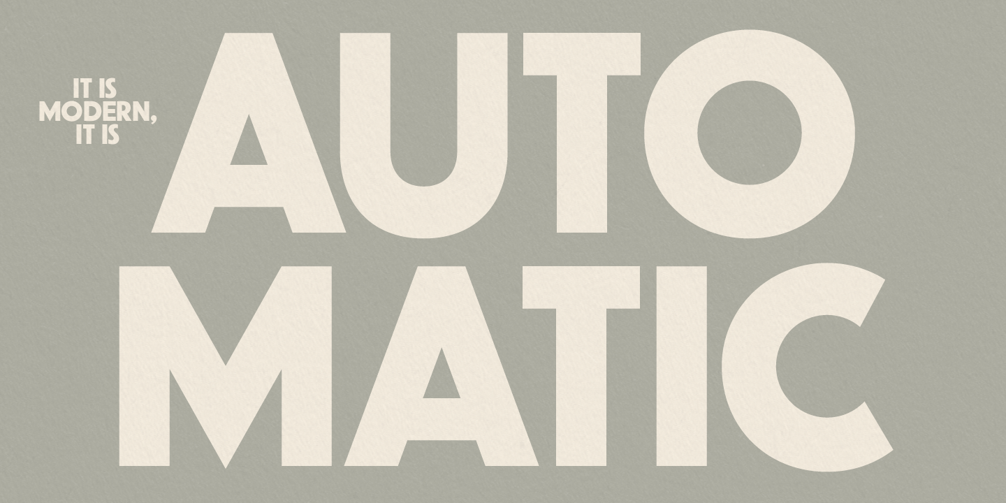 Common Goods Font Poster #1