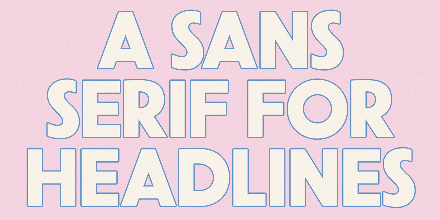 Common Goods Font Poster #1