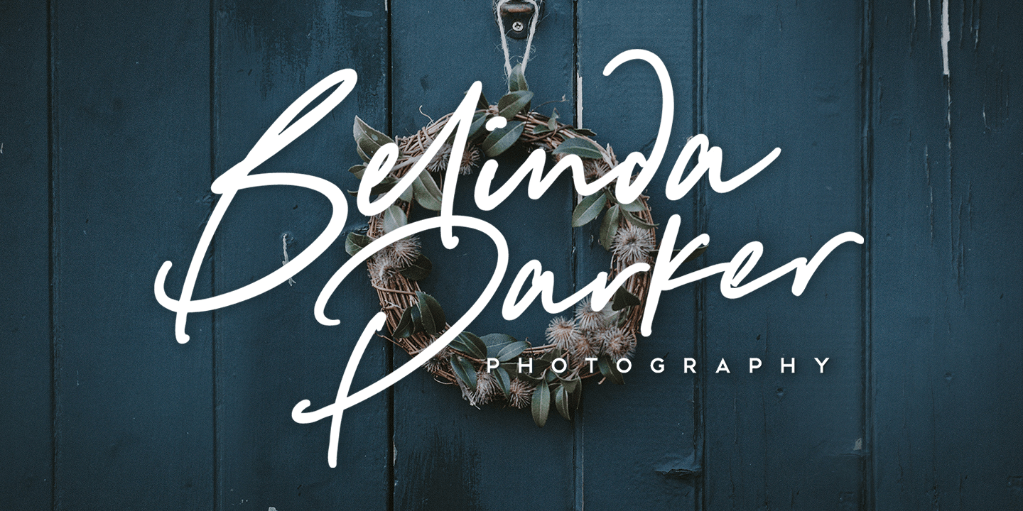 Distinct Style Font Poster #2