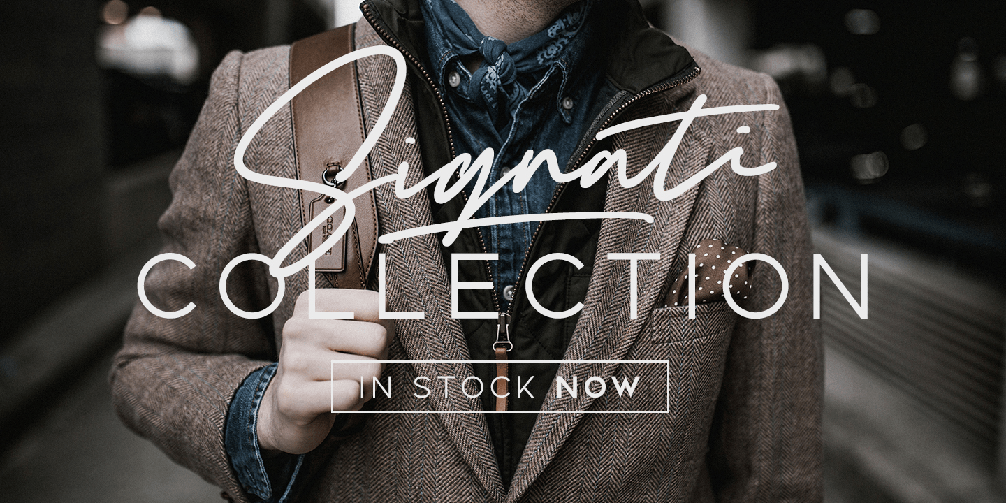 Distinct Style Font Poster #3