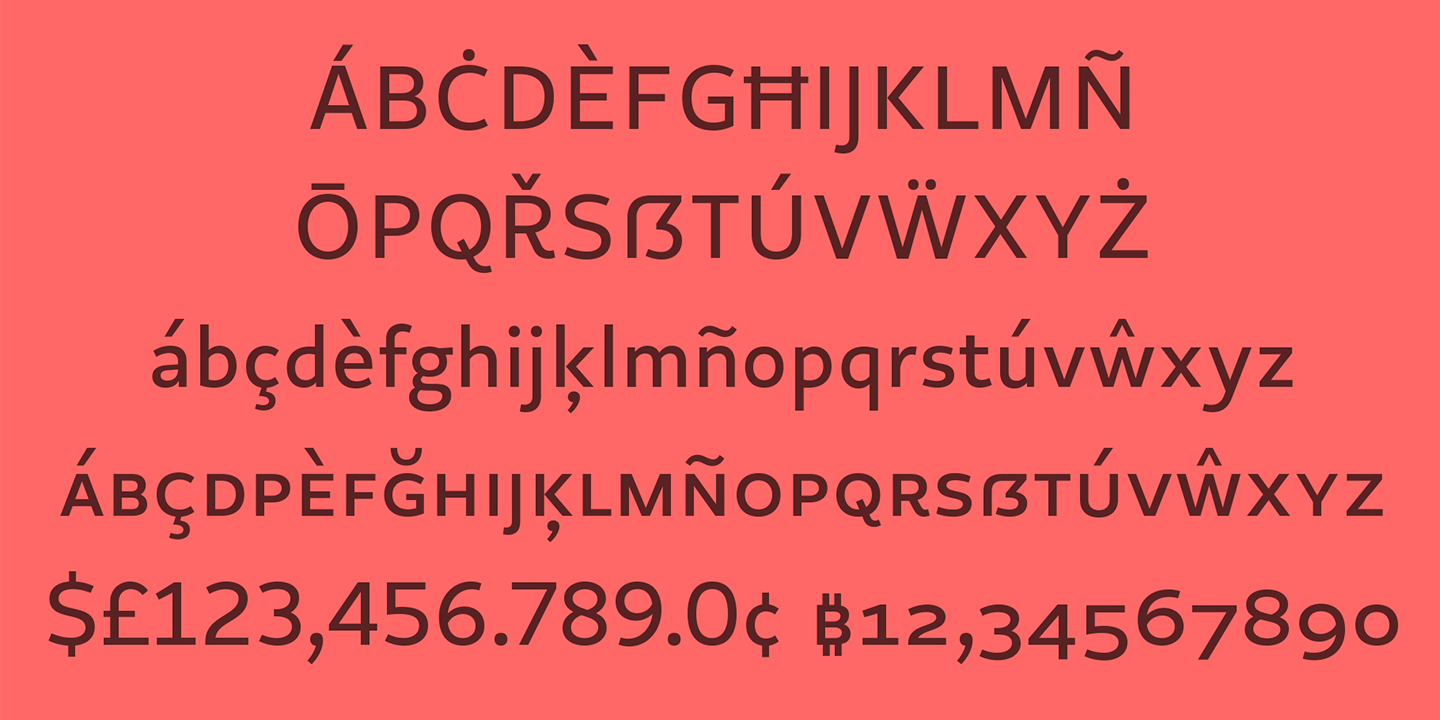 Copihue Font Poster #1