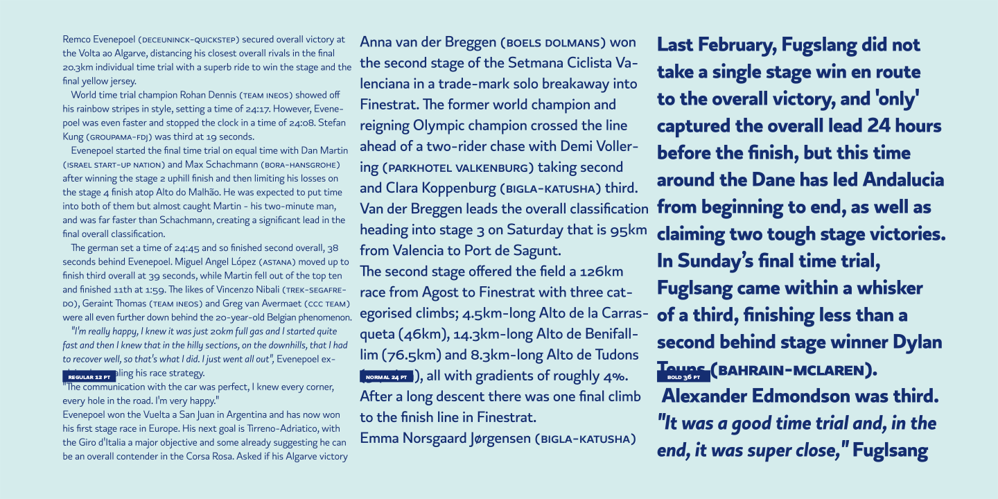 Copihue Font Poster #1