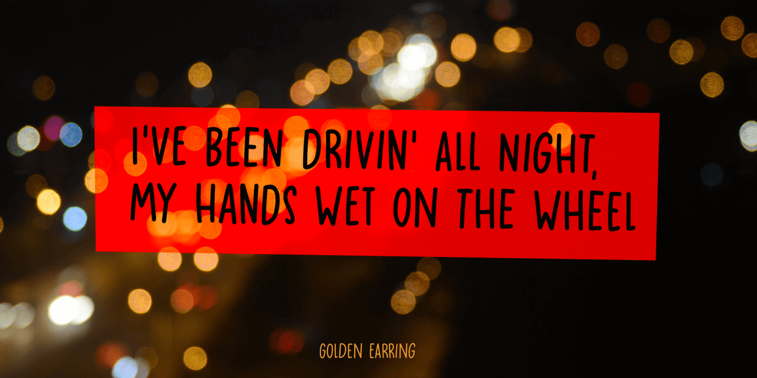 Headlight Blue Font Poster #1