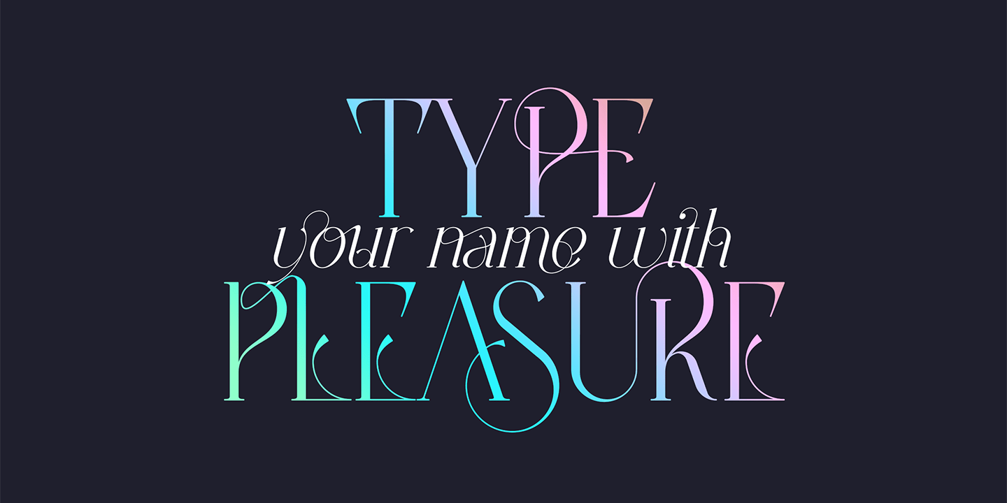 Type Ultimate Font Poster #1