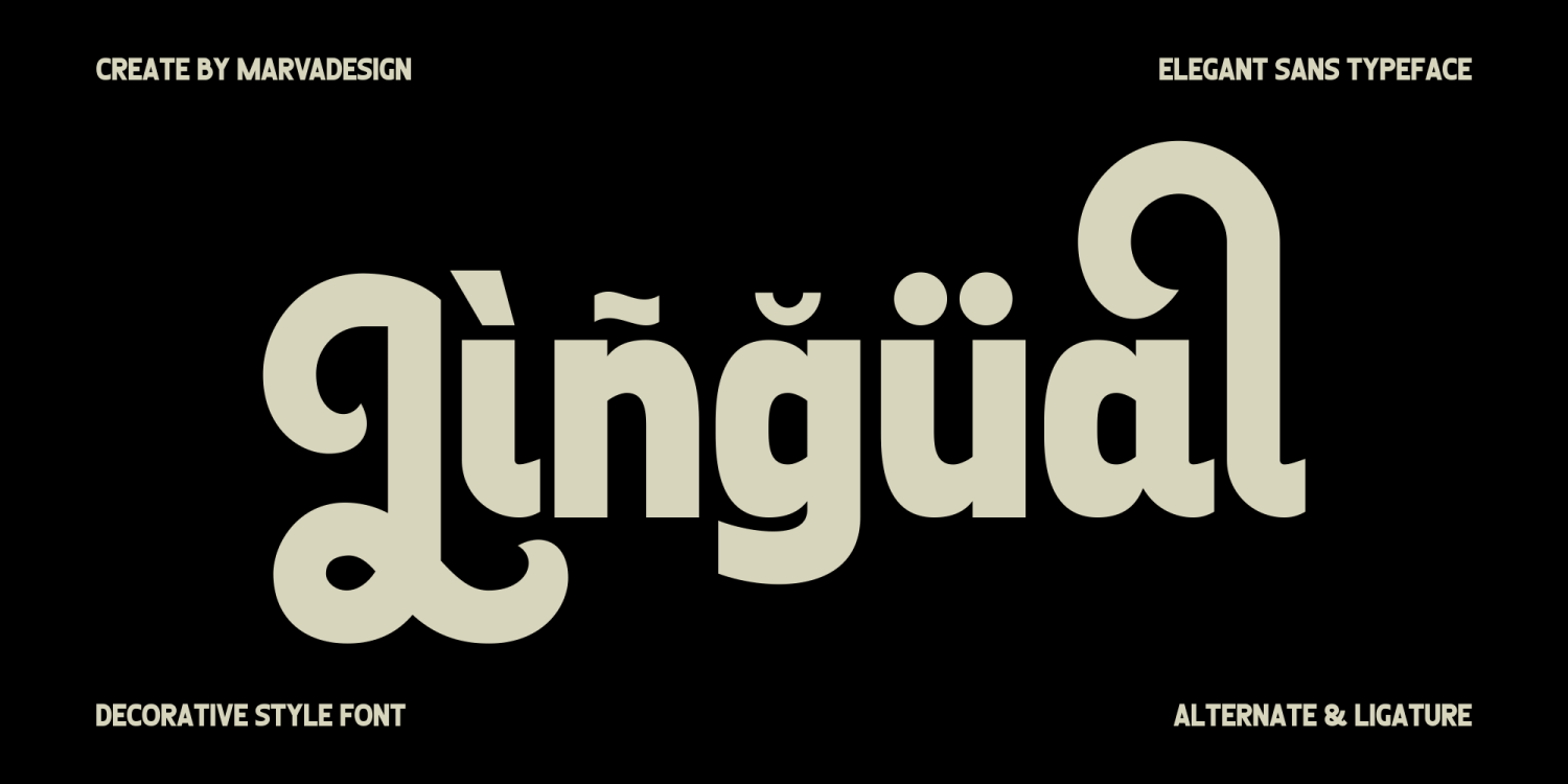 Afemla Font Poster #1