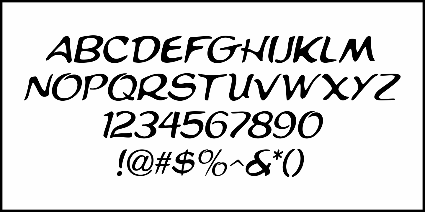 Summertime Breeze Font Poster #1