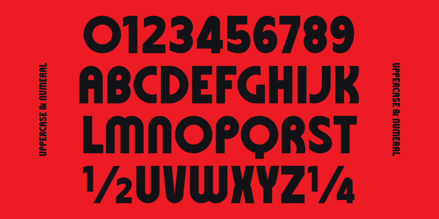 Moste Font Poster #9