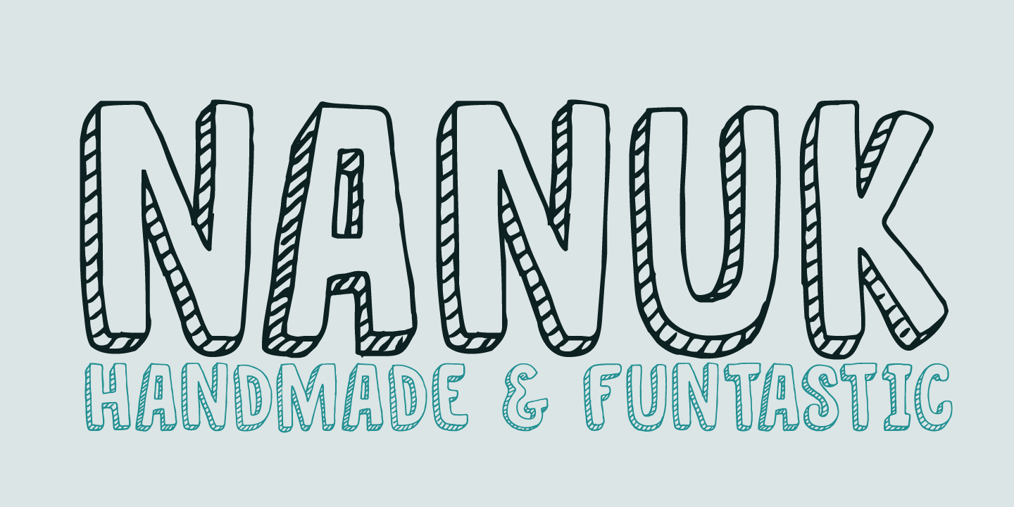 Nanuk Font Poster #1