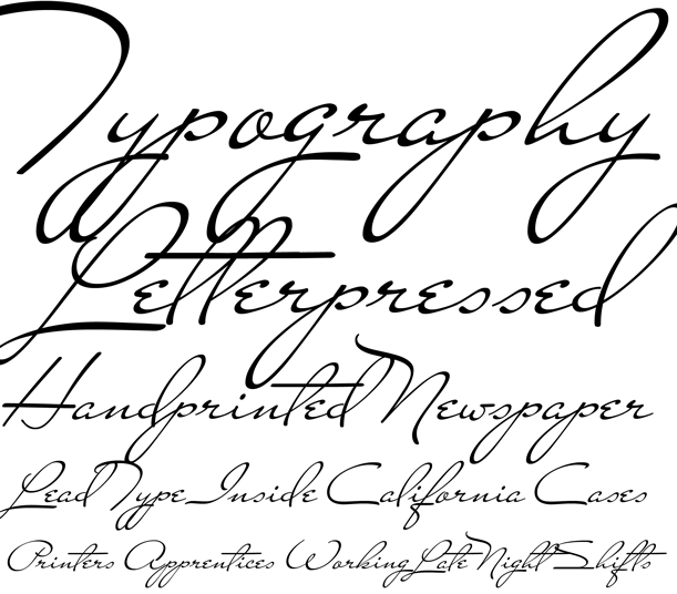 Miss Stanfort Font Poster #1