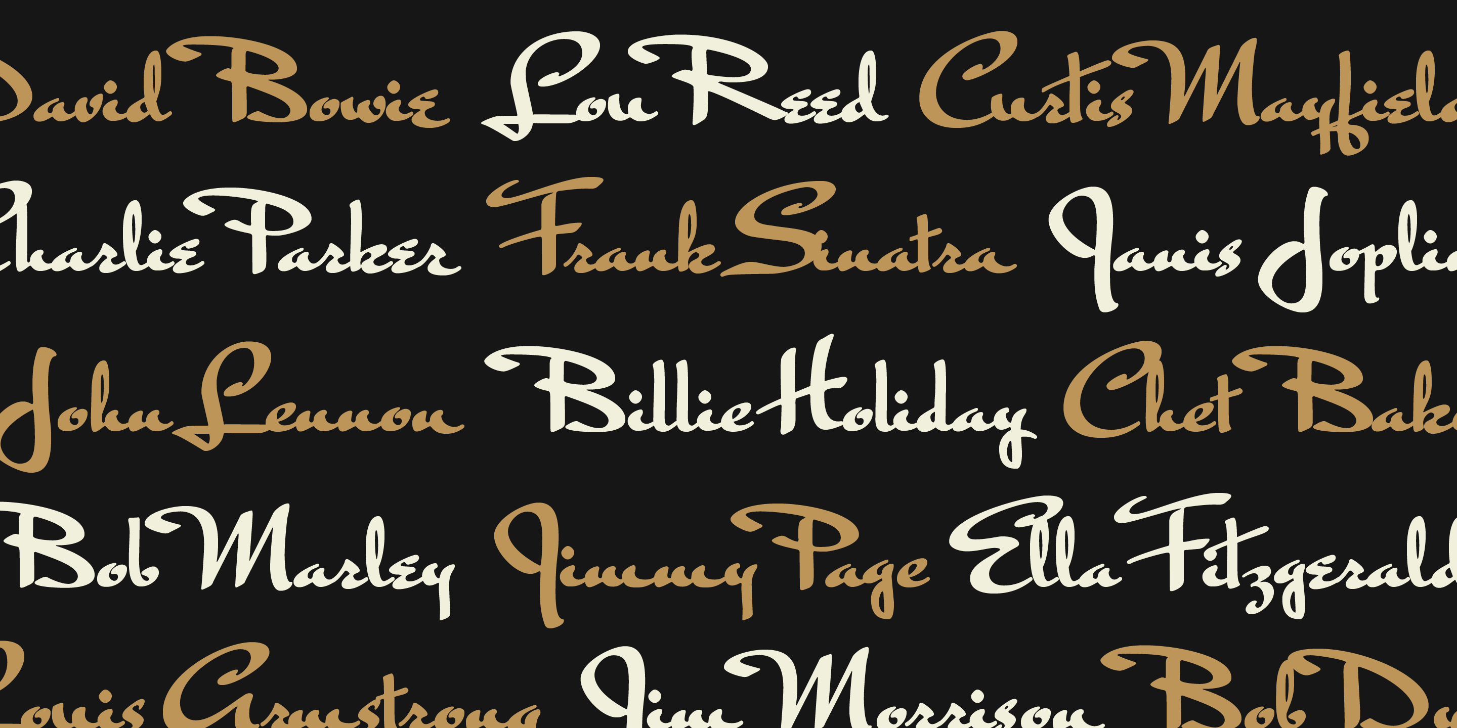 Mr Rafkin Font Poster #1