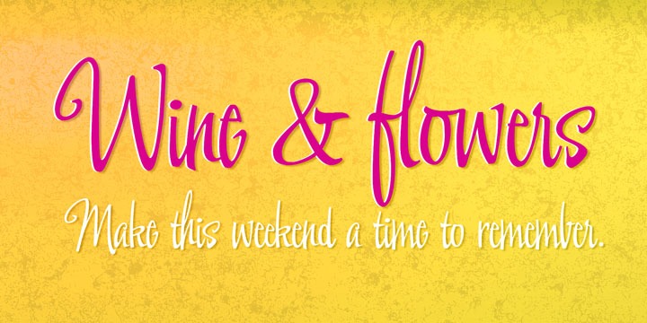 Shoebop Font Poster #1