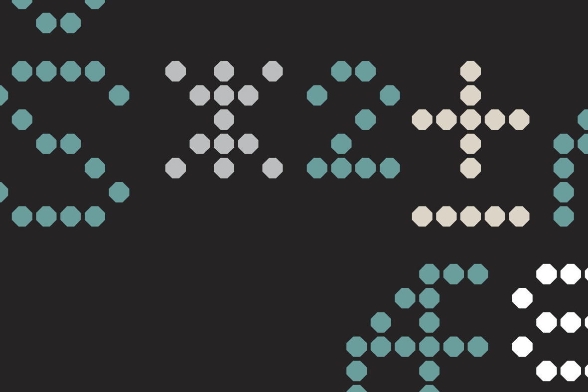 YWFT 6x7oct Bold Font Poster #1