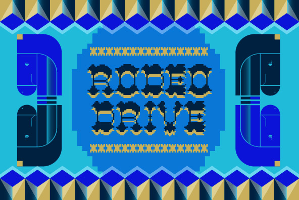 YWFT Bitwood Thin Font Poster #1