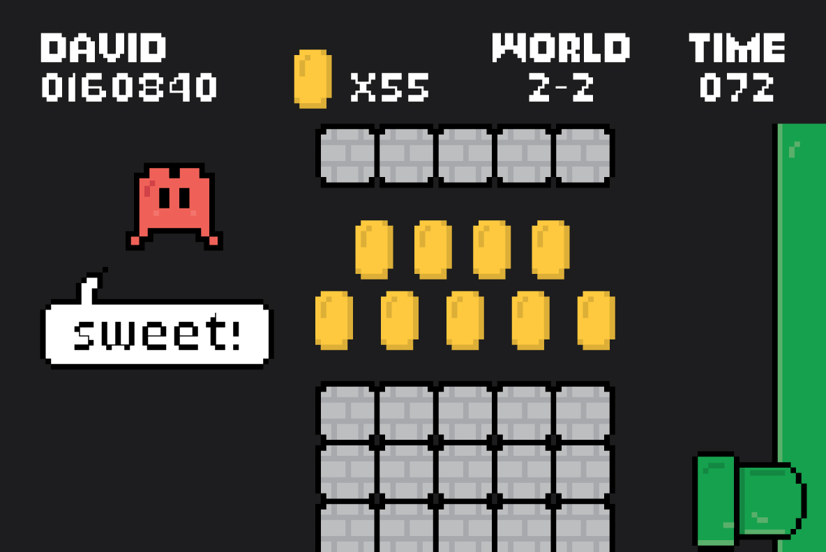 YWFT Bit Bold Font Poster #1