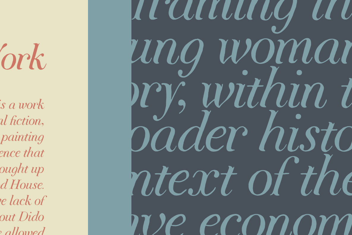 YWFT Belle Font Poster #1