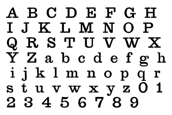 YWFT Merriam Font Poster #1