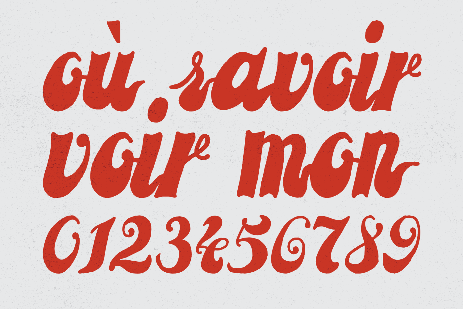 YWFT Wellsworth Font Poster #1