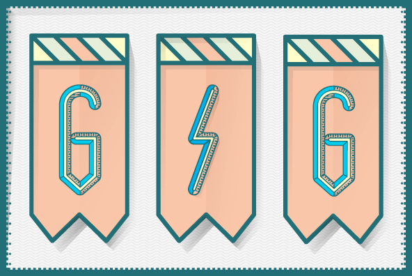 YWFT Nim Outline Font Poster #6