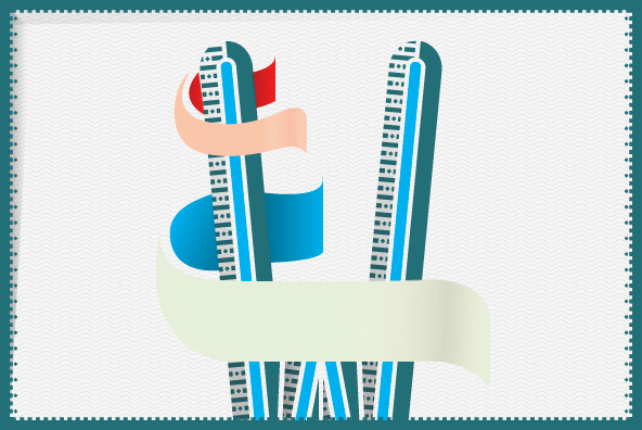 YWFT Nim Outline Font Poster #8