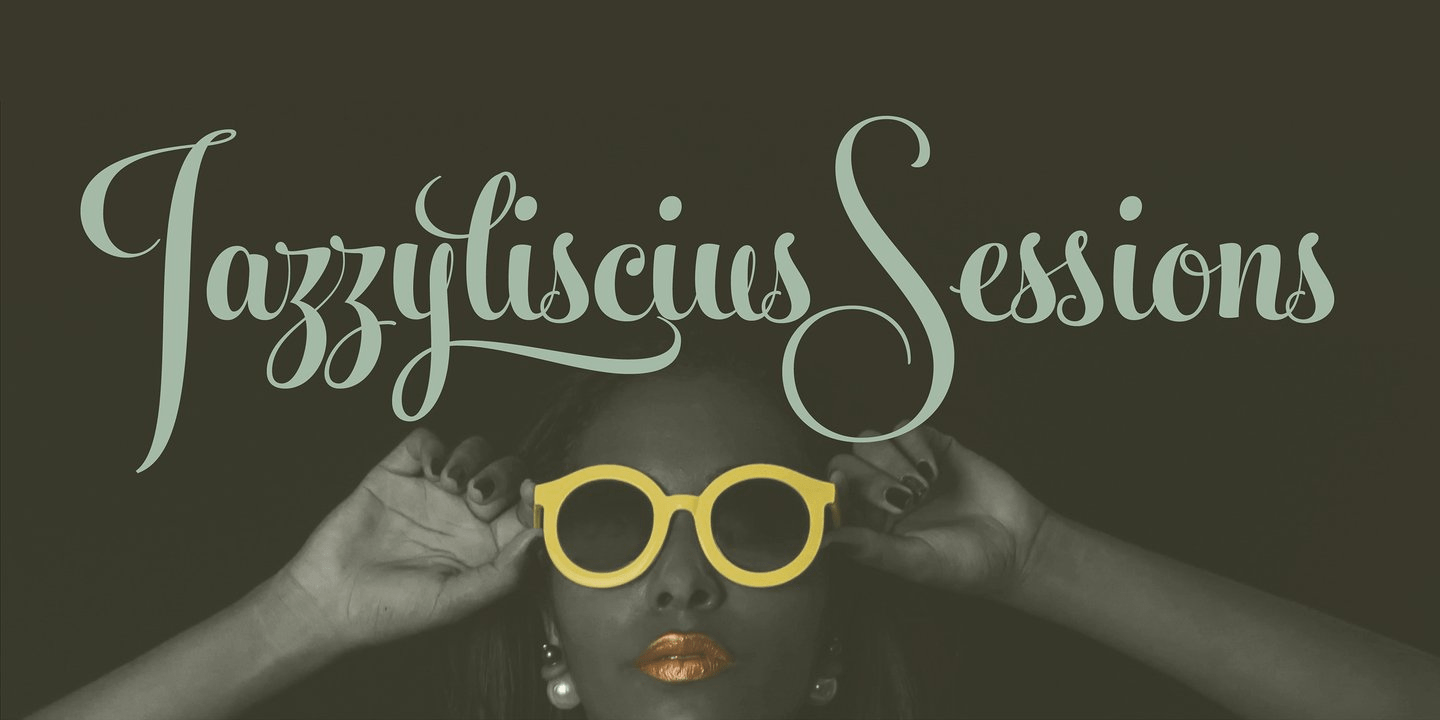 Feel Script Font Poster #1