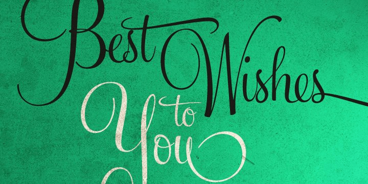 Feel Script Font Poster #1