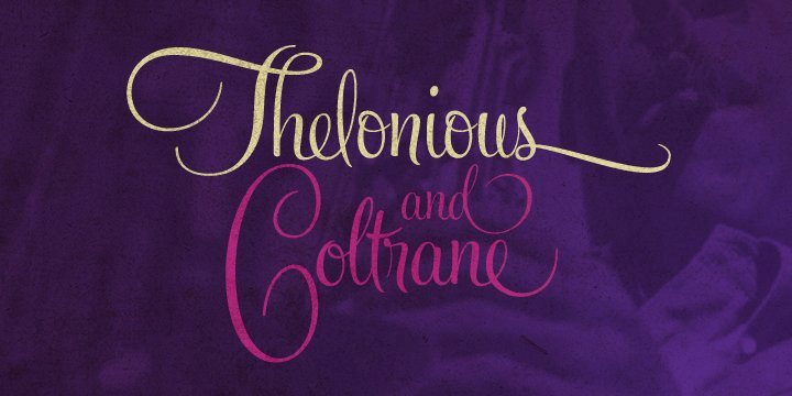 Feel Script Font Poster #1