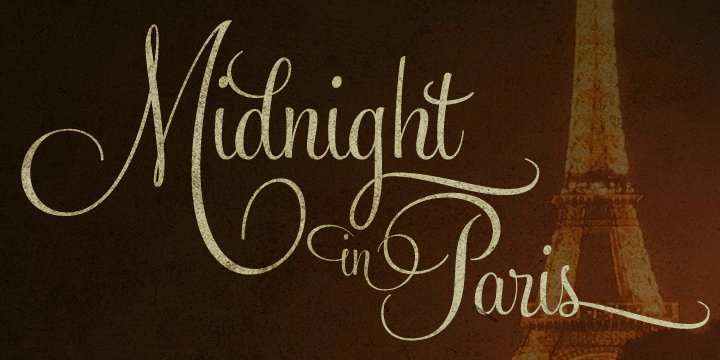 Feel Script Font Poster #1