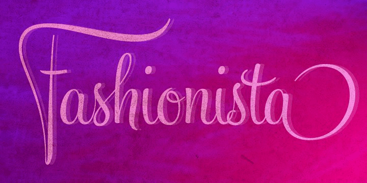 Feel Script Font Poster #1