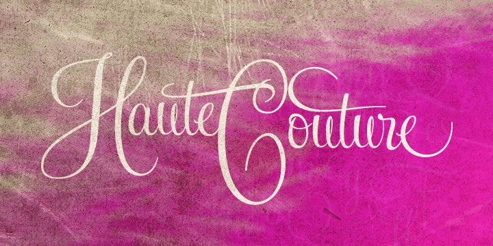 Feel Script Font Poster #1