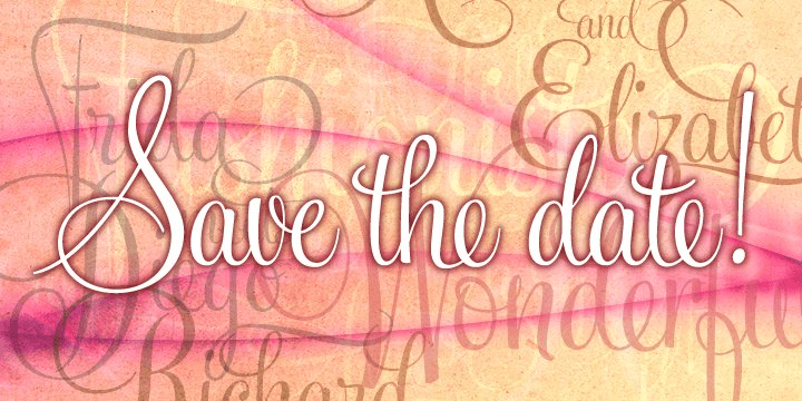 Feel Script Font Poster #1