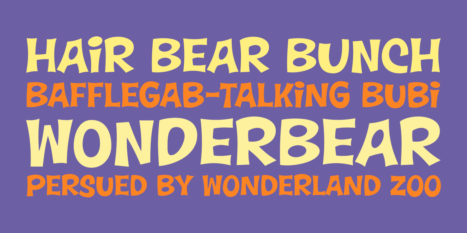 Wonderbear PB Poster