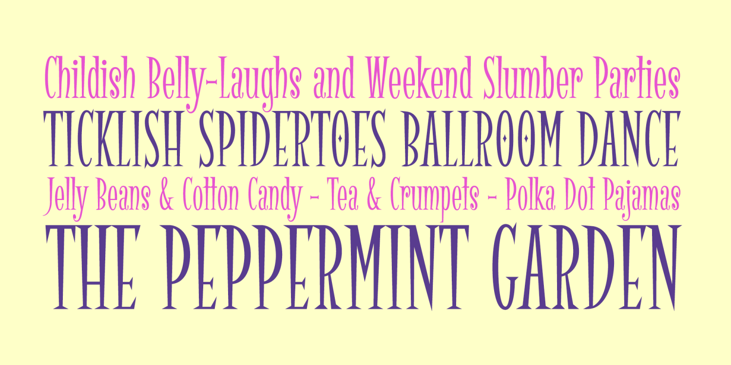 Spidertoes PB Font Family