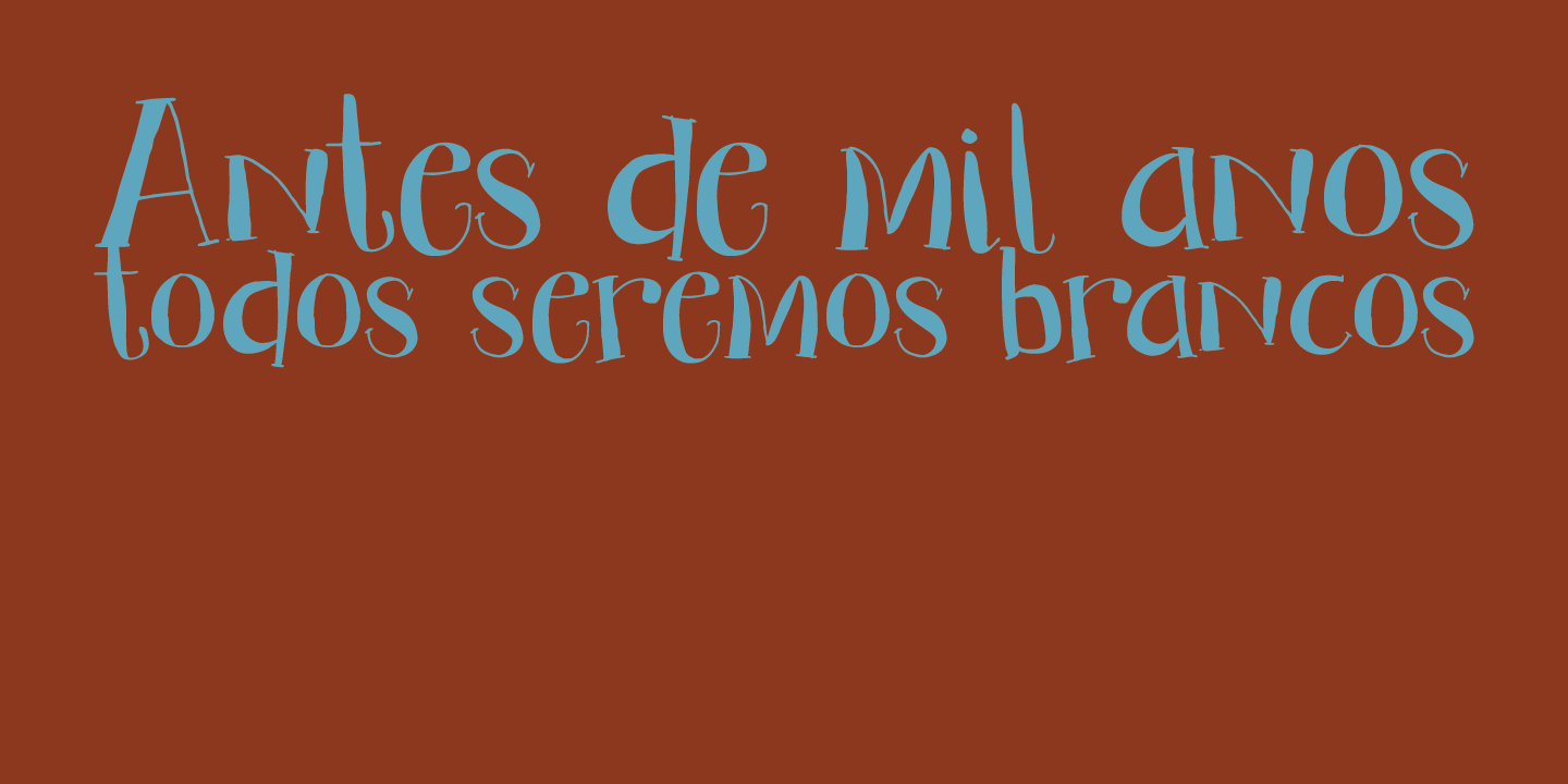 Bandolina Font Poster #1
