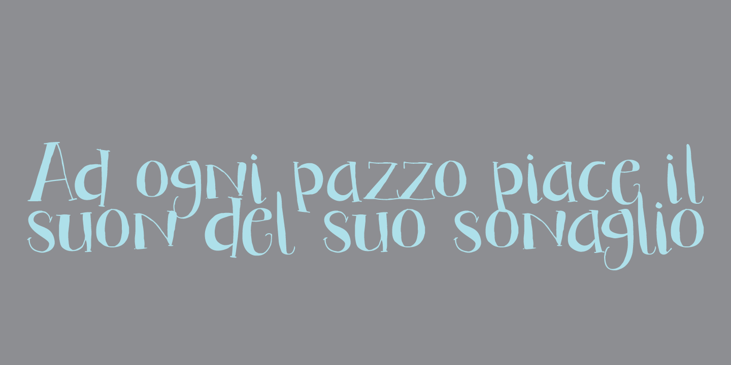 Bandolina Font Poster #1