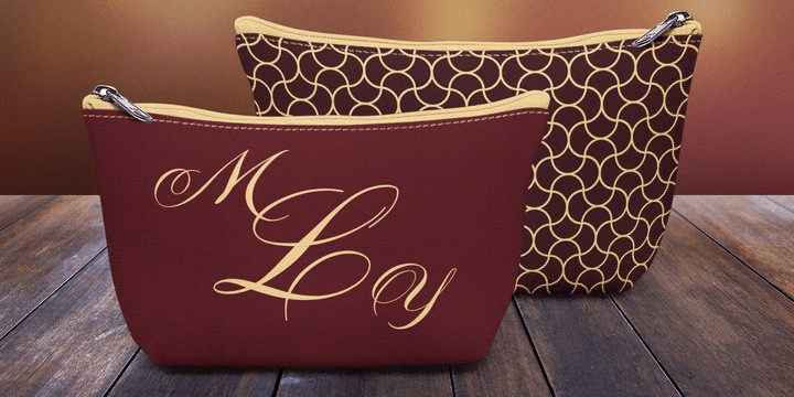 Tryst Monogram Font Poster #1
