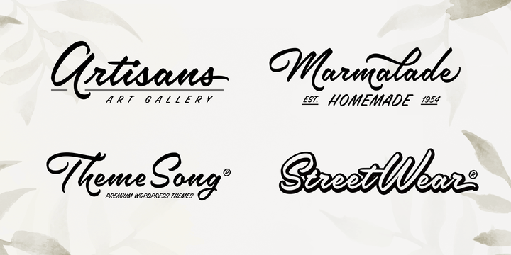 Sivellin Font Poster #1
