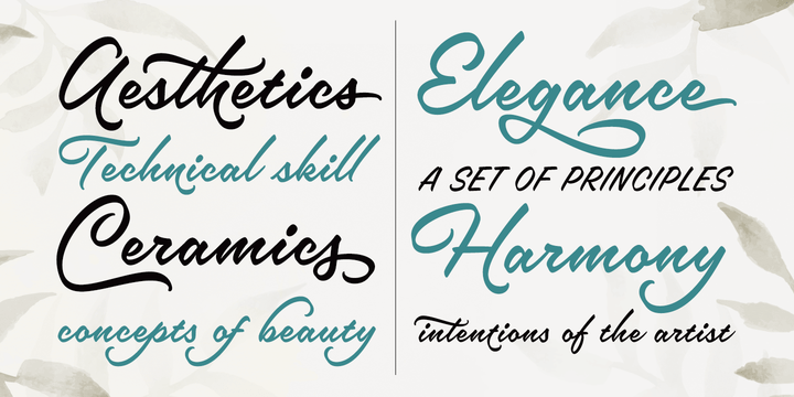 Sivellin Font Poster #1