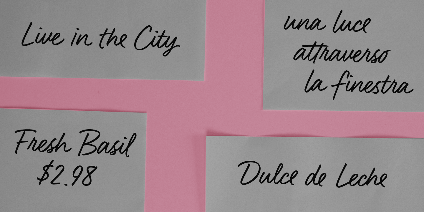 Felt That Font Poster #1