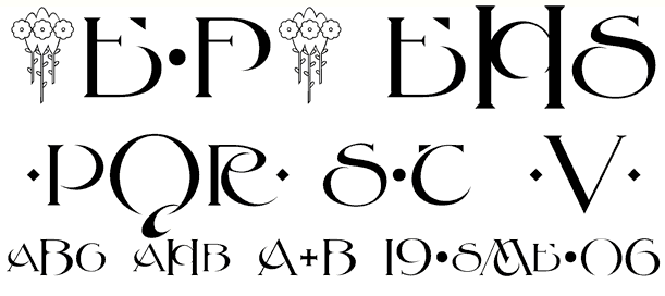 MFC Petworth Monogram Regular Poster