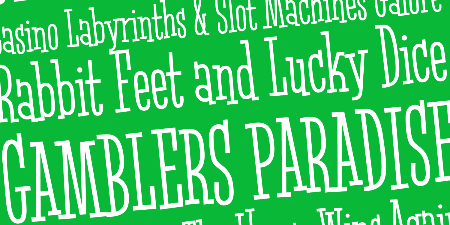 Luckmeister Font Poster #1