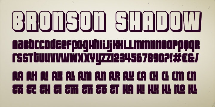 FT Bronson Font Poster #1
