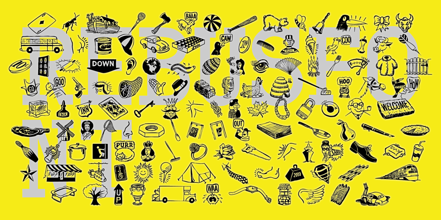 Rebus Font Font Family Poster