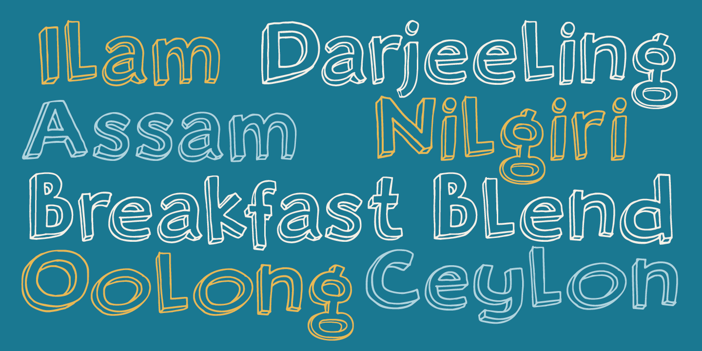 Rosy Lee Font Poster #1