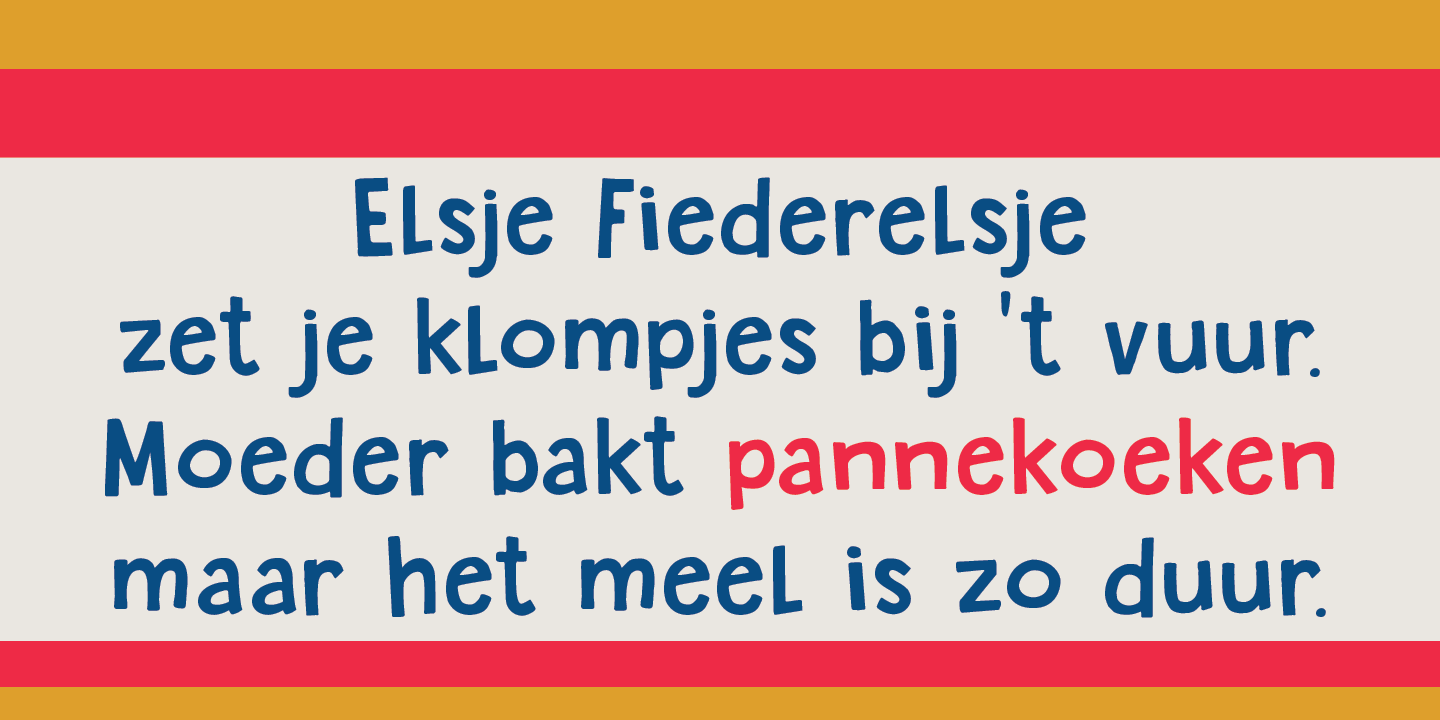 Sugary Pancake Font Poster #1