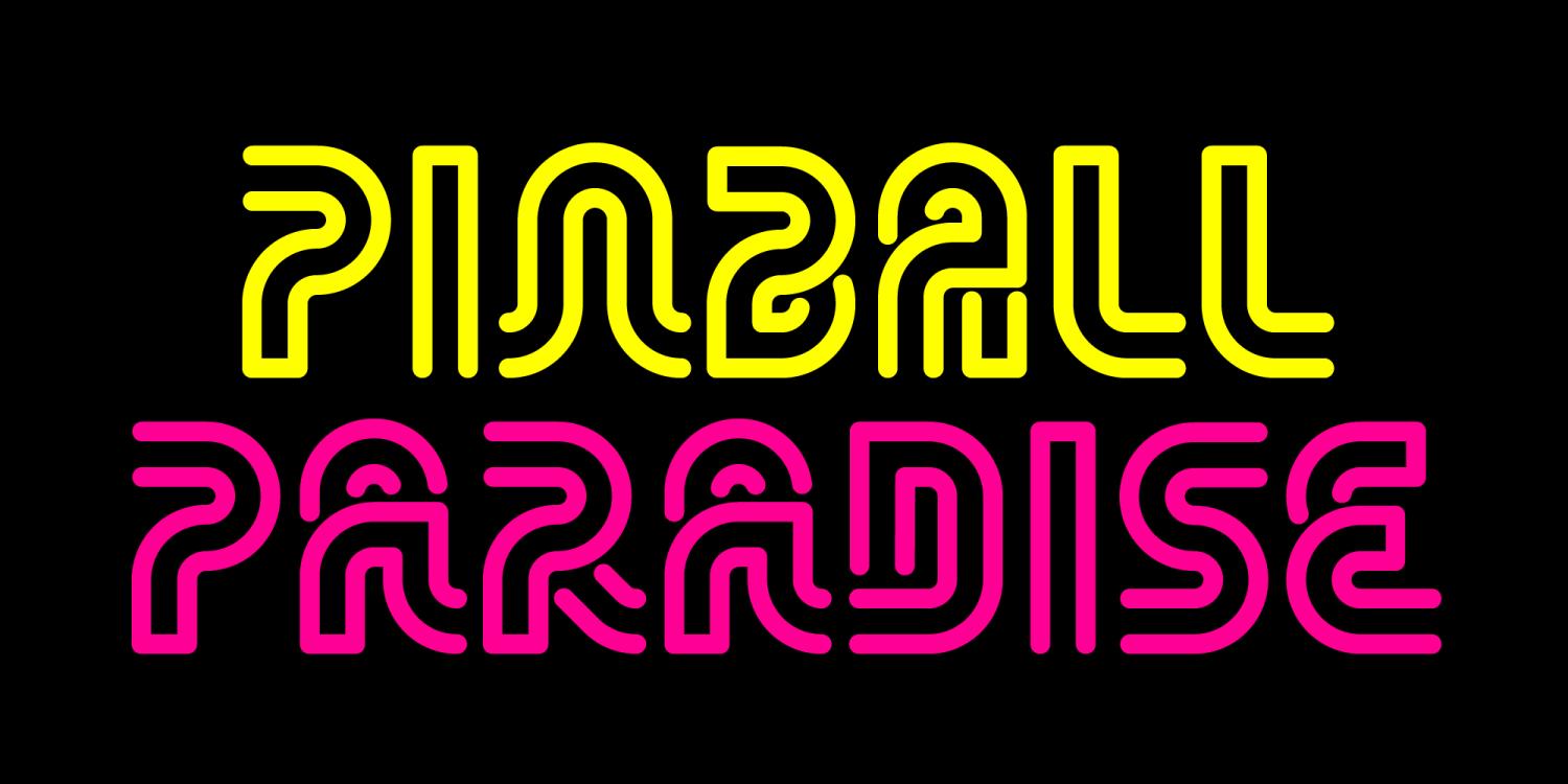Paradise Font Poster #1