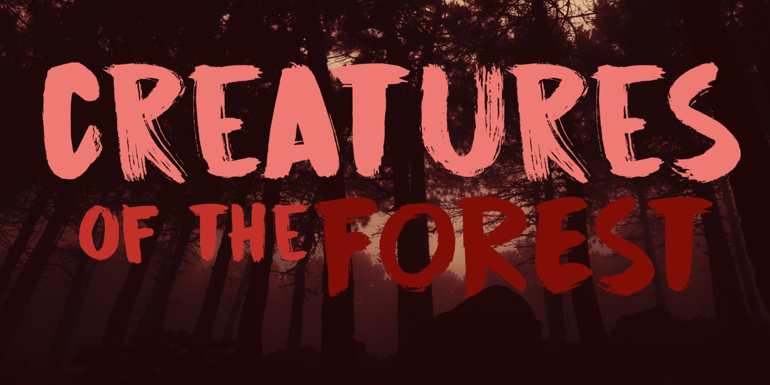 Cinnabar Brush Font Poster #1